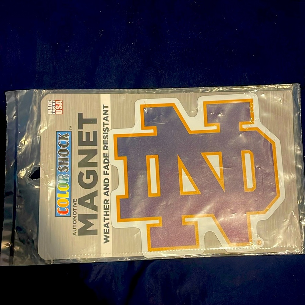 Notre Dame car Magnet